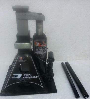 3 TON CAPACITY BOTTLE JACK WITH STAND(2 IN 1)